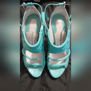 Camilla Skovgaard blue Studded Accents Slingback Sandals It 39